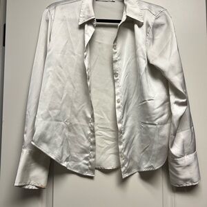 Abercrombie & Fitch White Jacket